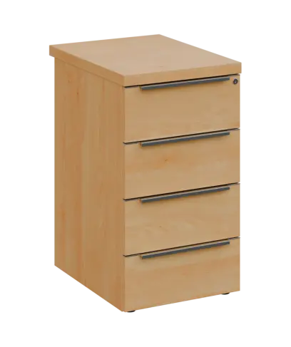 SIKC - 61 kontejner přístavný, 4-zásuvkový, deska 36 mm, centrální zámek, javor horský